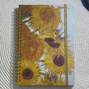 Van Gogh Sun Flowers 5 Year Monthly Planner 2026-2030